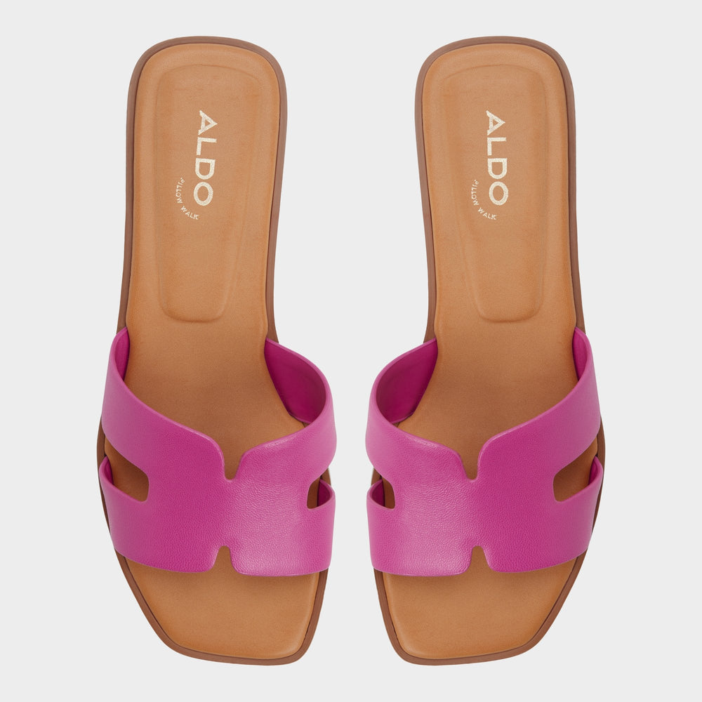 Aldo Itsandal in Dark Pink - Slide sandal