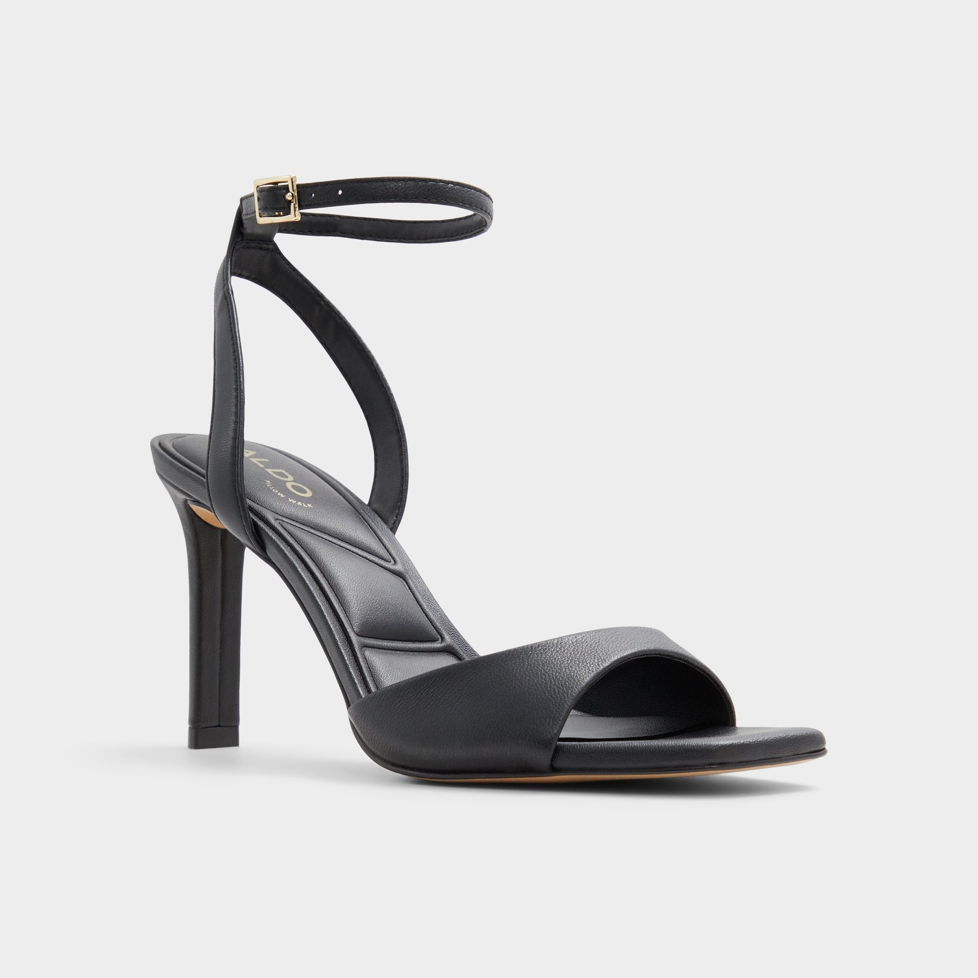 Aldo Sake Black Women's Strappy sandals - Strappy heeled sandal