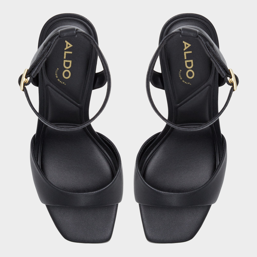 Aldo Sake Black Women's Strappy sandals - Strappy heeled sandal