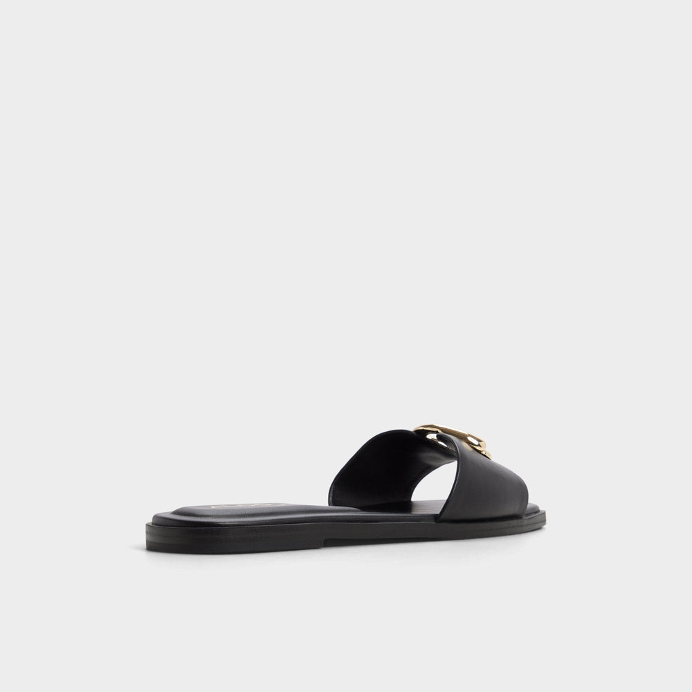 Aldo Biggin in Black - Slide sandal