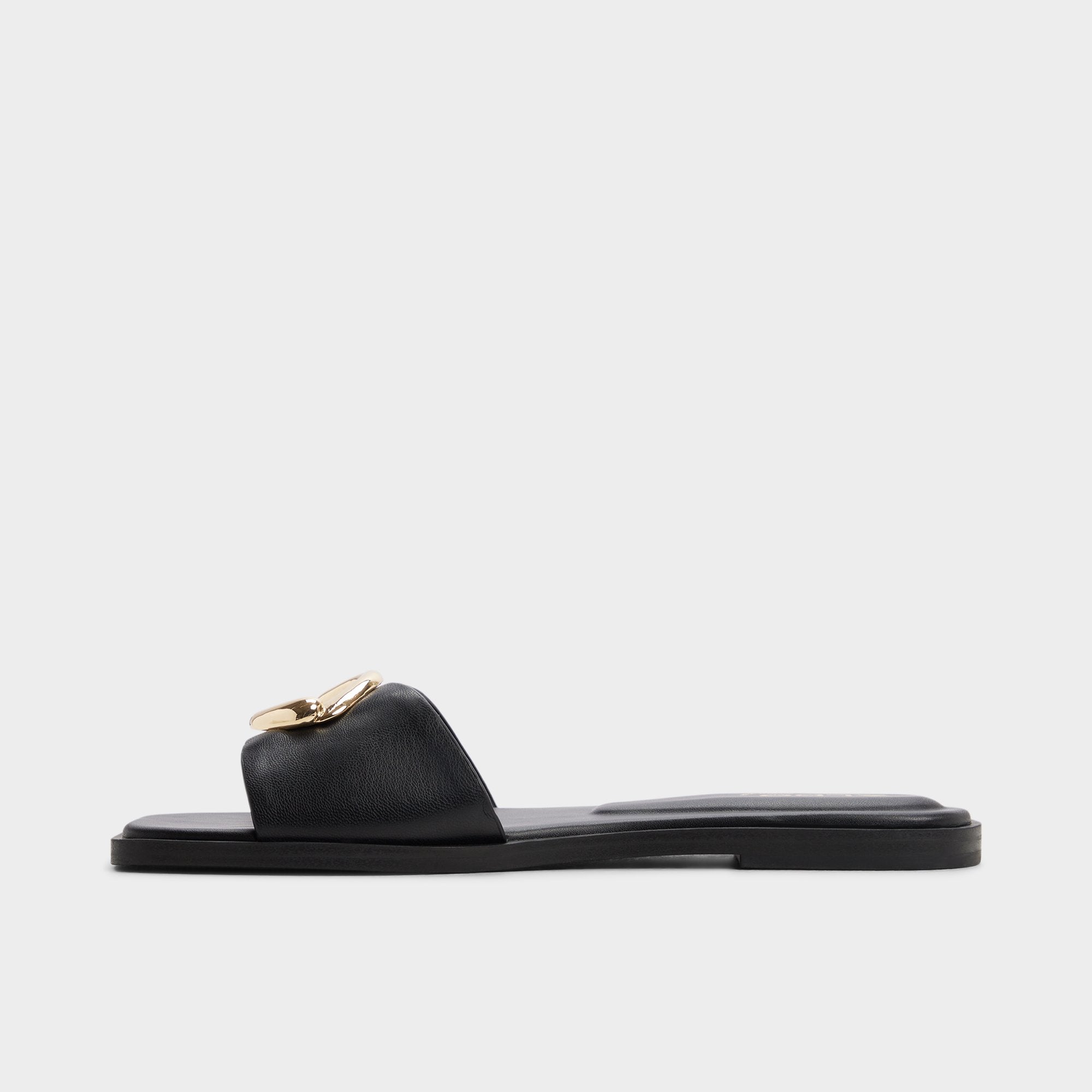 Aldo Biggin in Black - Slide sandal