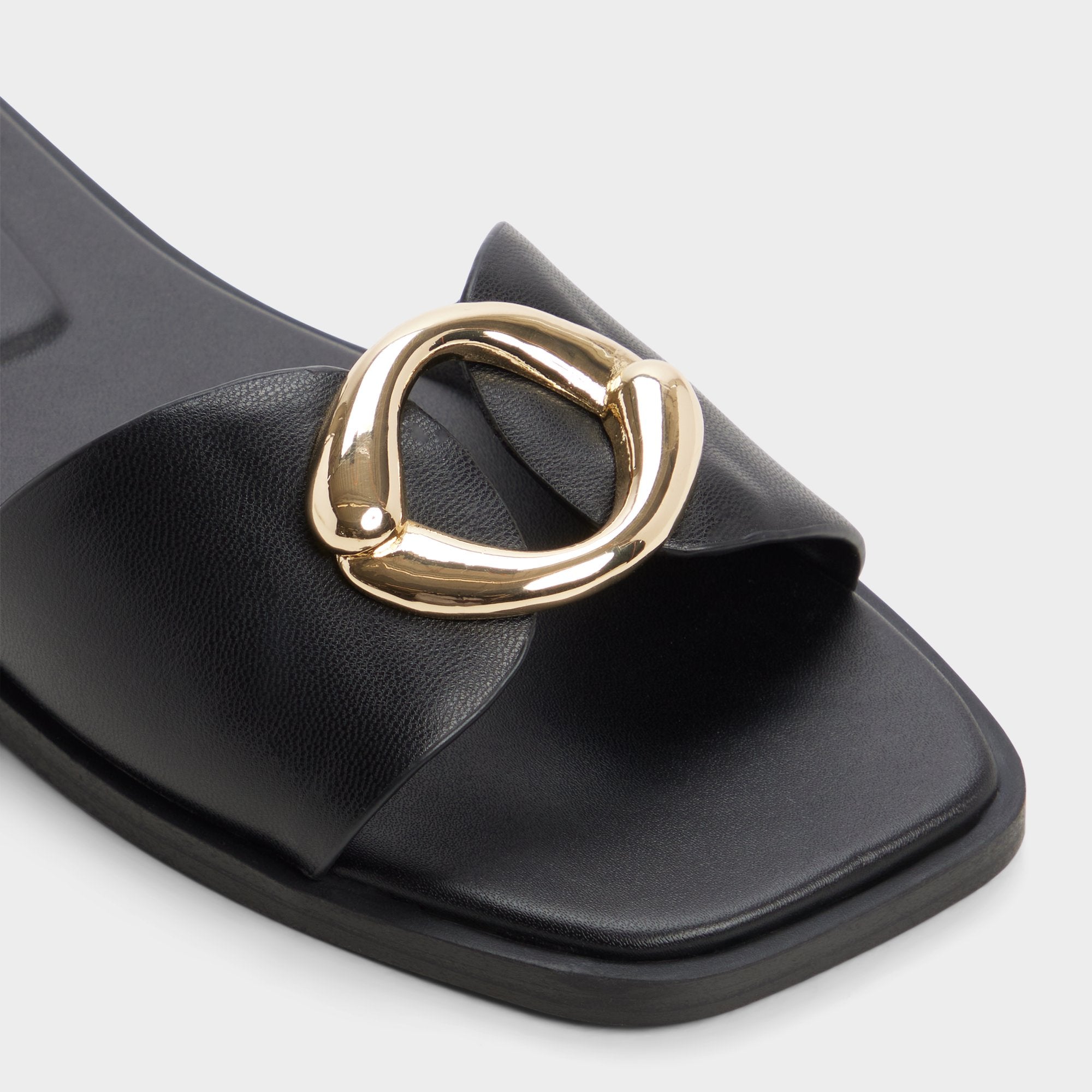 Aldo Biggin in Black - Slide sandal