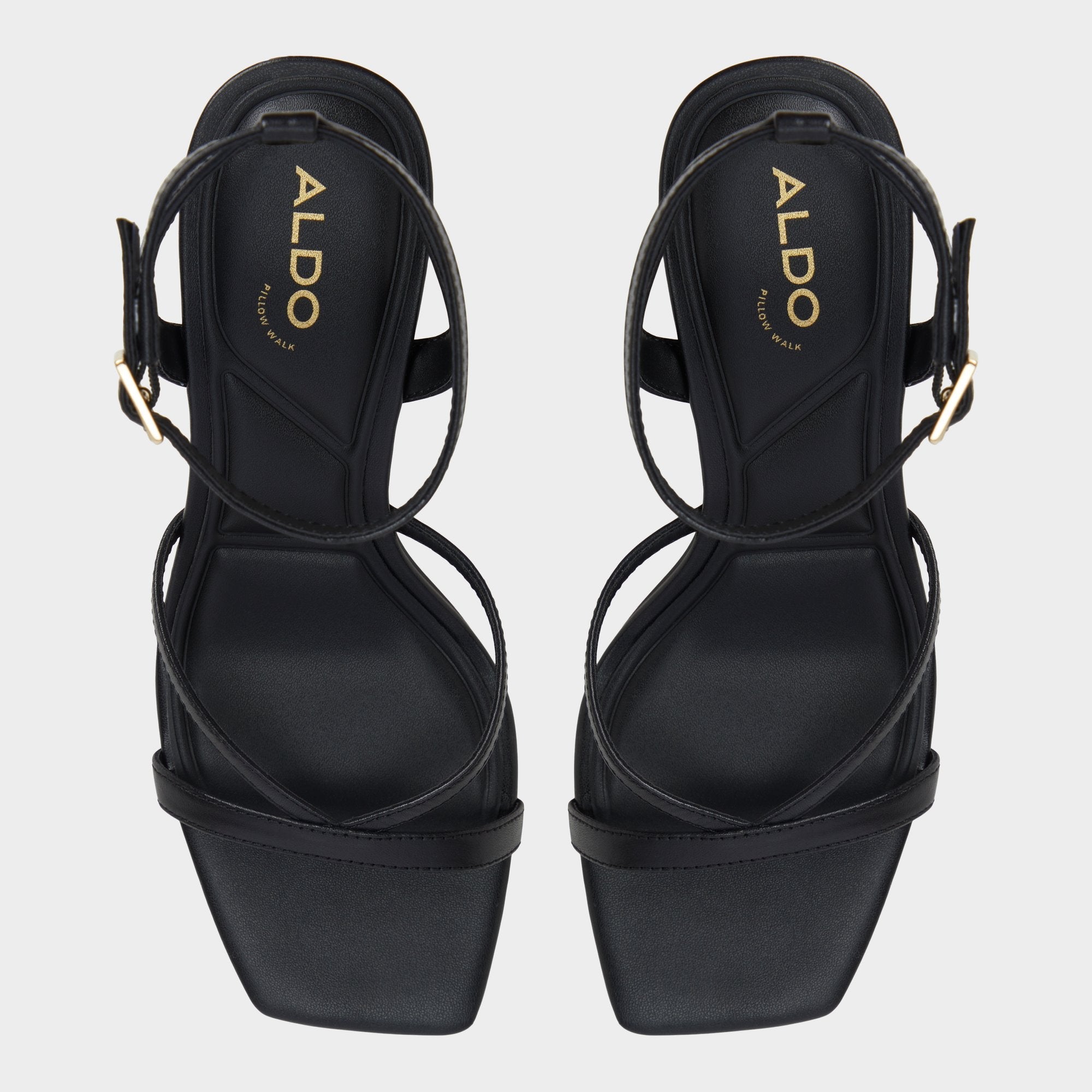 Aldo Stellare Other Black Women's Block heels - Strappy heeled sandal, Block heel