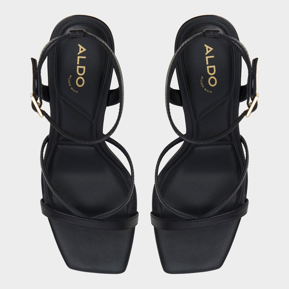 Aldo Stellare Other Black Women's Block heels - Strappy heeled sandal, Block heel