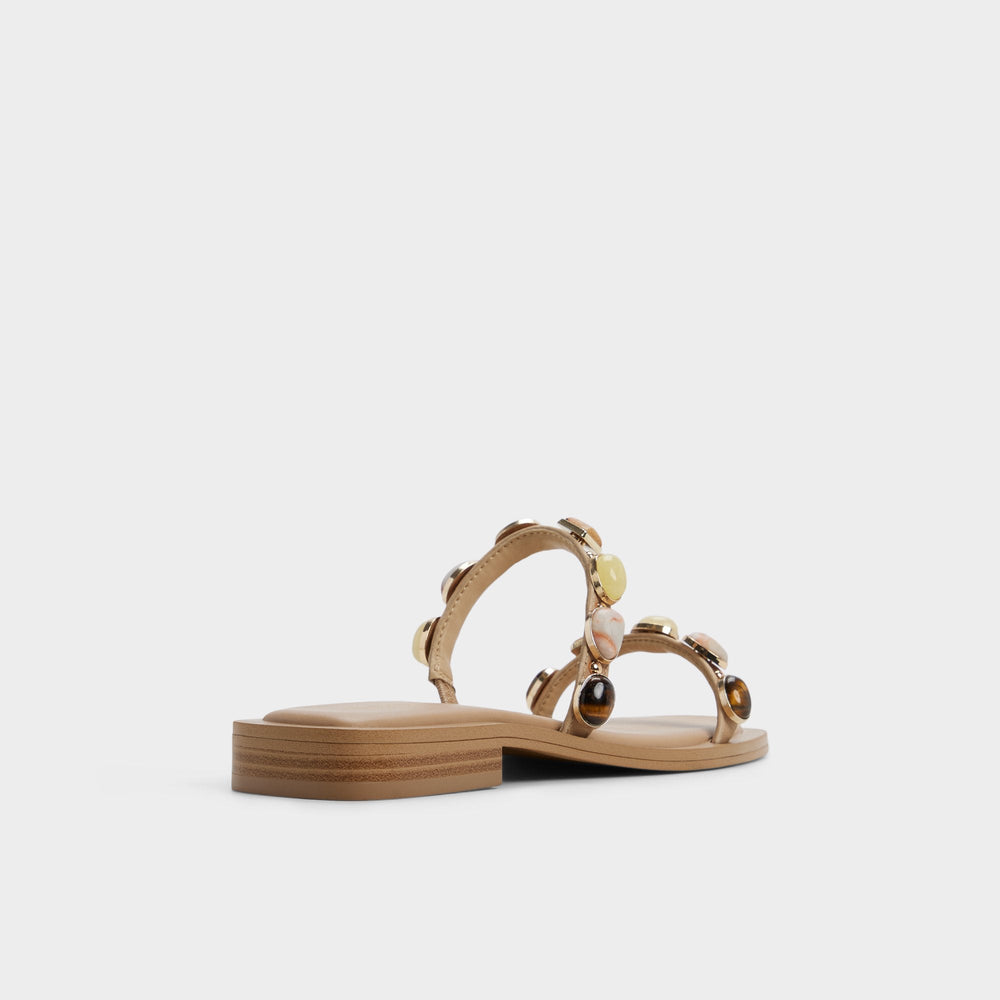 Aldo Sapphira in Medium Beige 14213541 - Slide sandal
