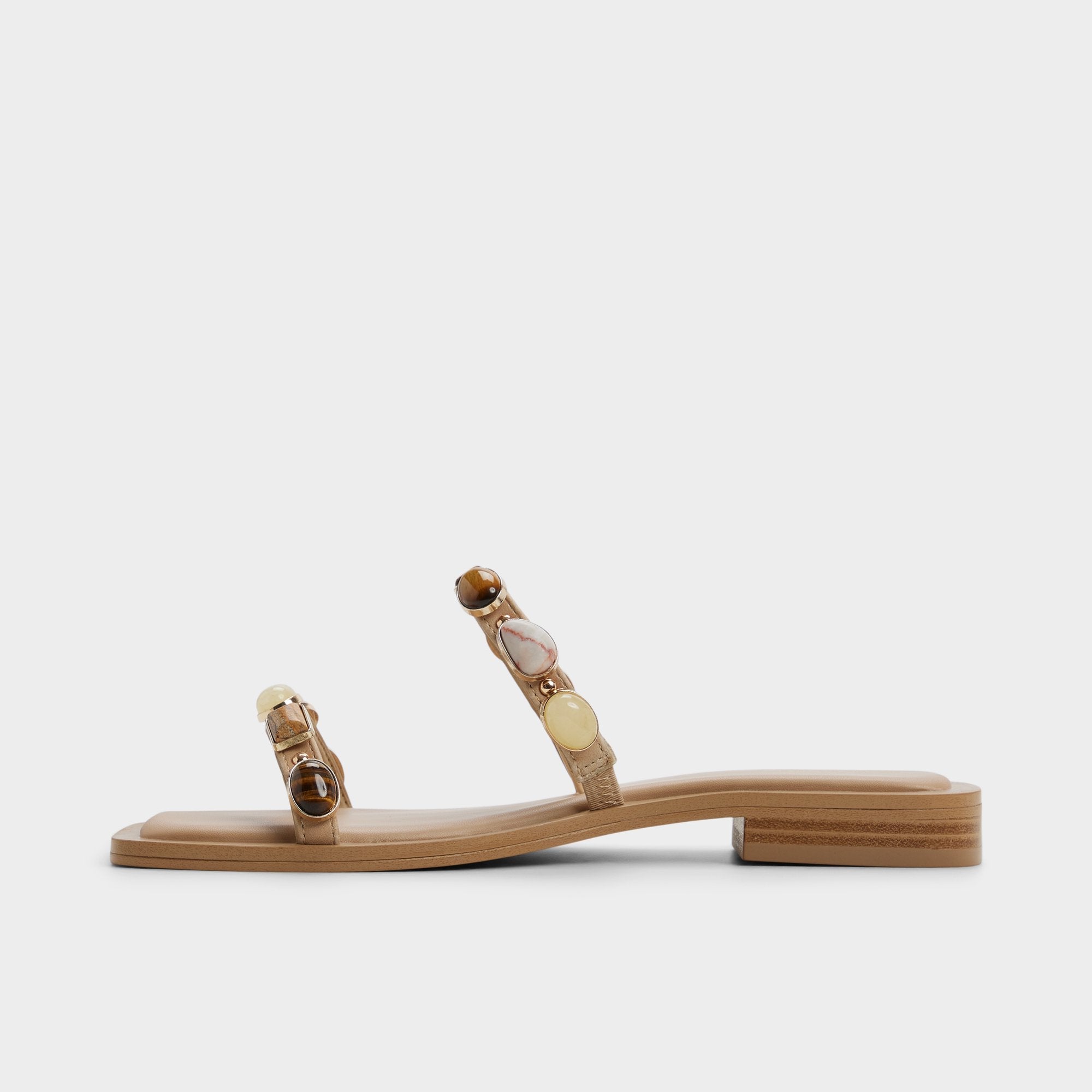 Aldo Sapphira in Medium Beige 14213541 - Slide sandal