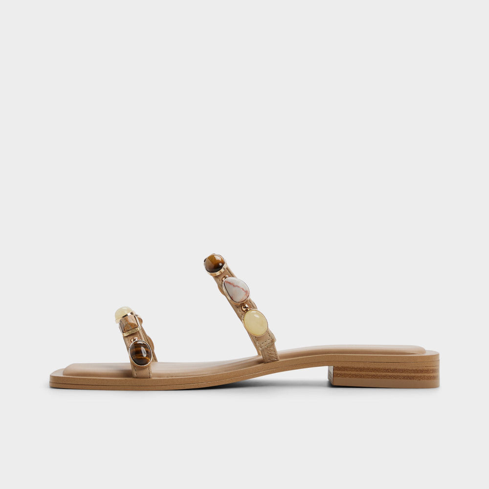 Aldo Sapphira in Medium Beige 14213541 - Slide sandal