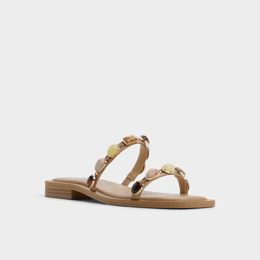 Aldo Sapphira in Medium Beige 14213541 - Slide sandal
