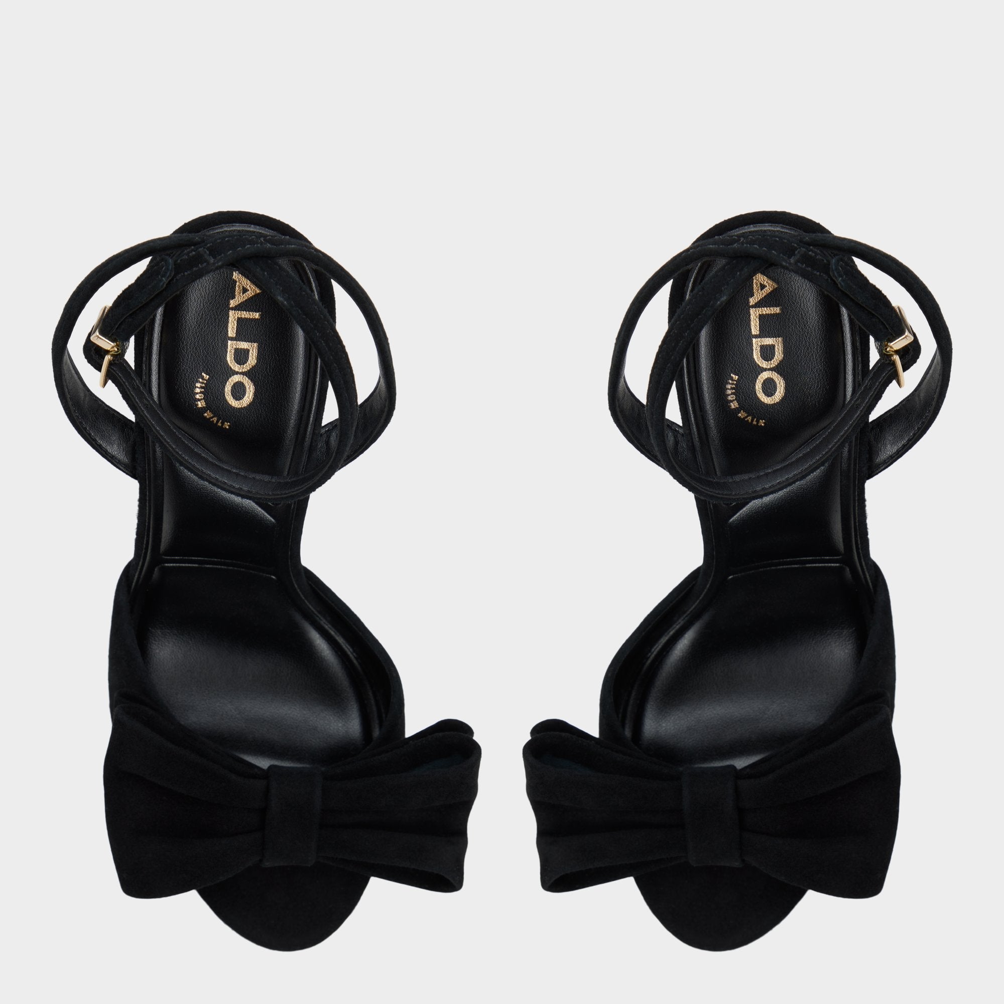Aldo Tinsletta in Other Black - Strappy heeled sandal, Stiletto heel