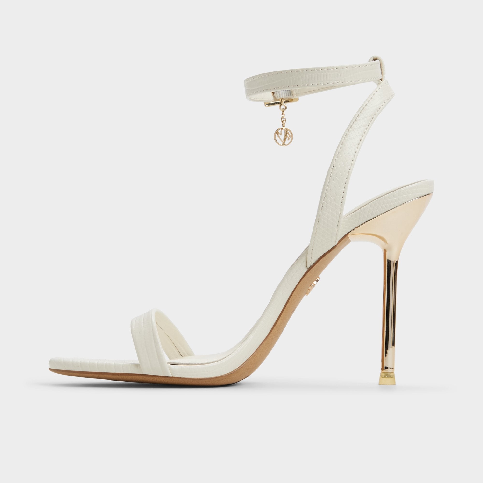 Aldo Maristou-xt White Women's Heeled sandals - Strappy heeled sandal, Stiletto heel