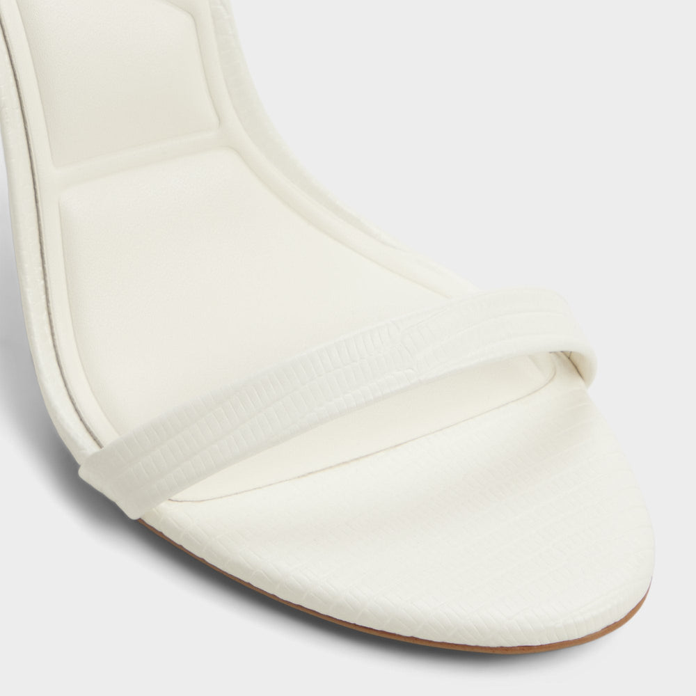 Aldo Maristou-xt White Women's Heeled sandals - Strappy heeled sandal, Stiletto heel