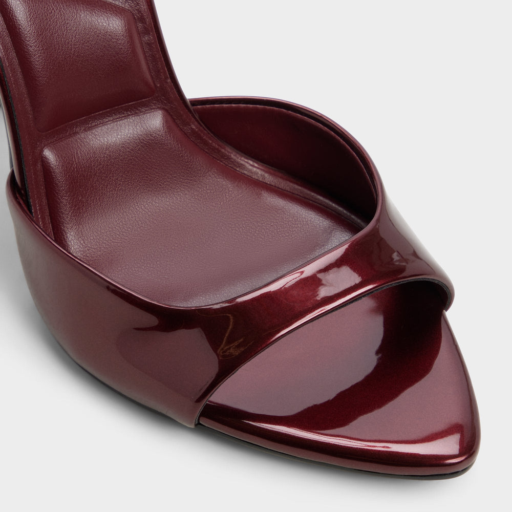 Aldo Forevermore in Medium Red - Strappy heeled sandal, Stiletto heel