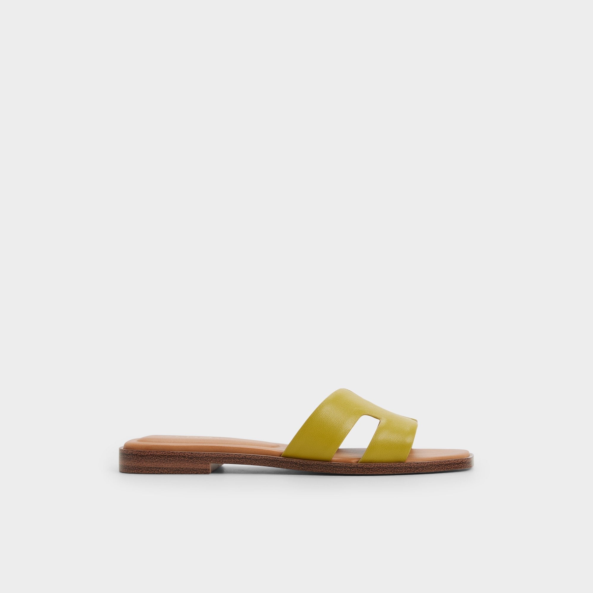 Aldo Itsandal in Other Yellow - Slide sandal