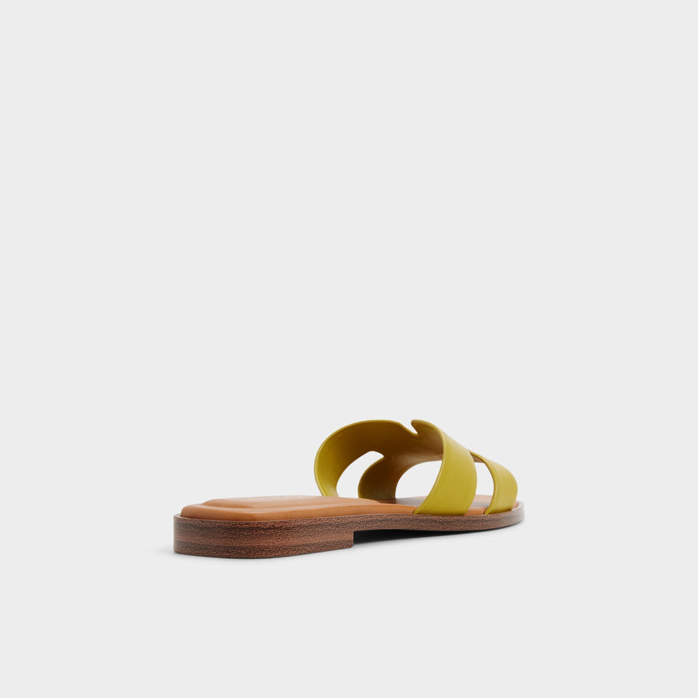 Aldo Itsandal in Other Yellow - Slide sandal