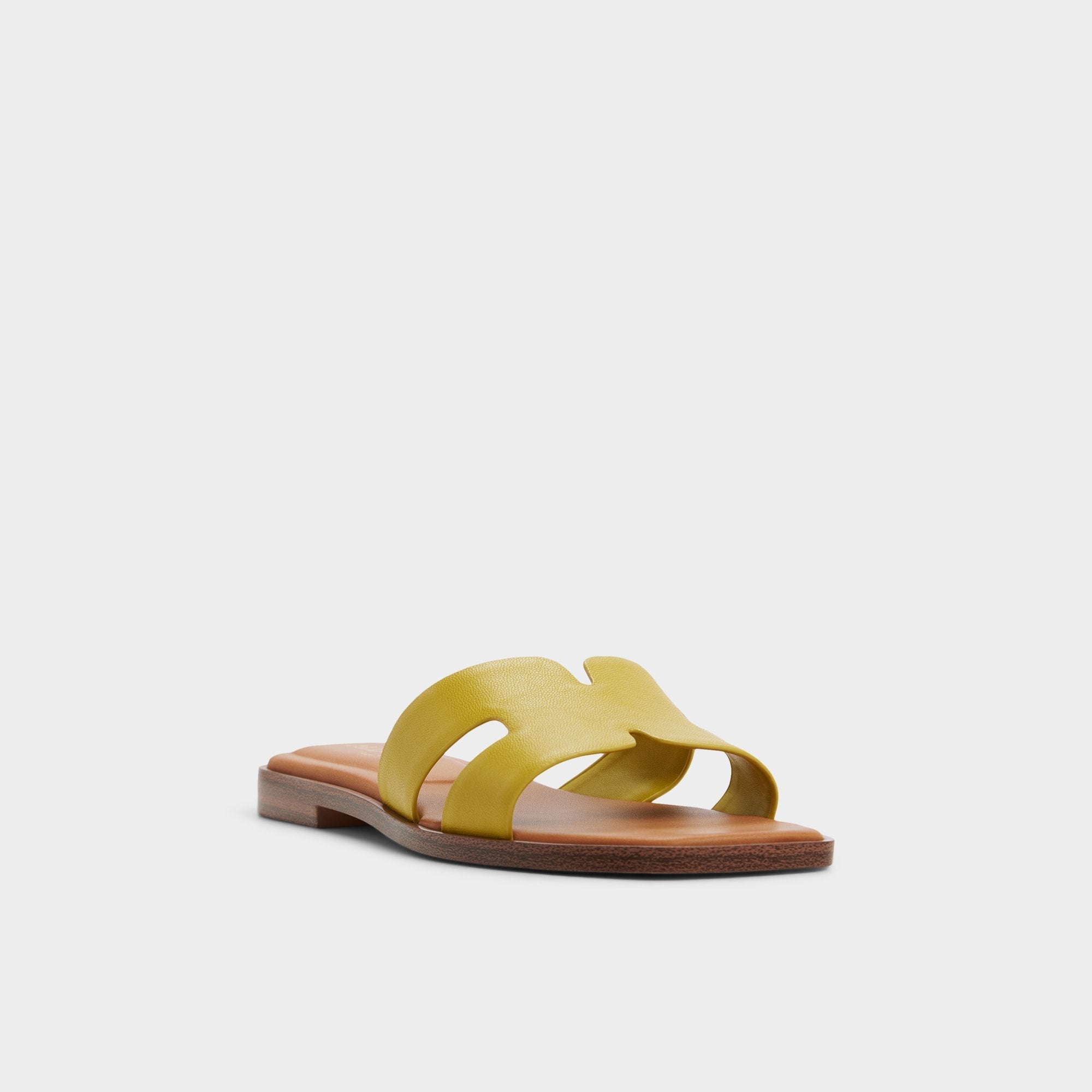 Aldo Itsandal in Other Yellow - Slide sandal