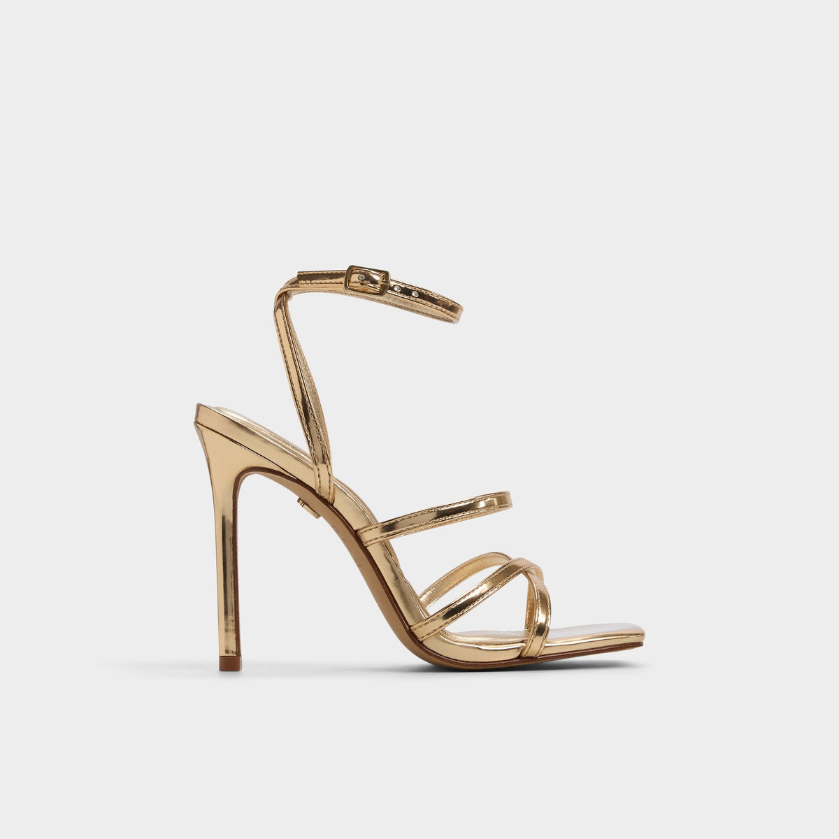 Aldo Galoi Gold Women's Iridescent metallics - Strappy heeled sandal