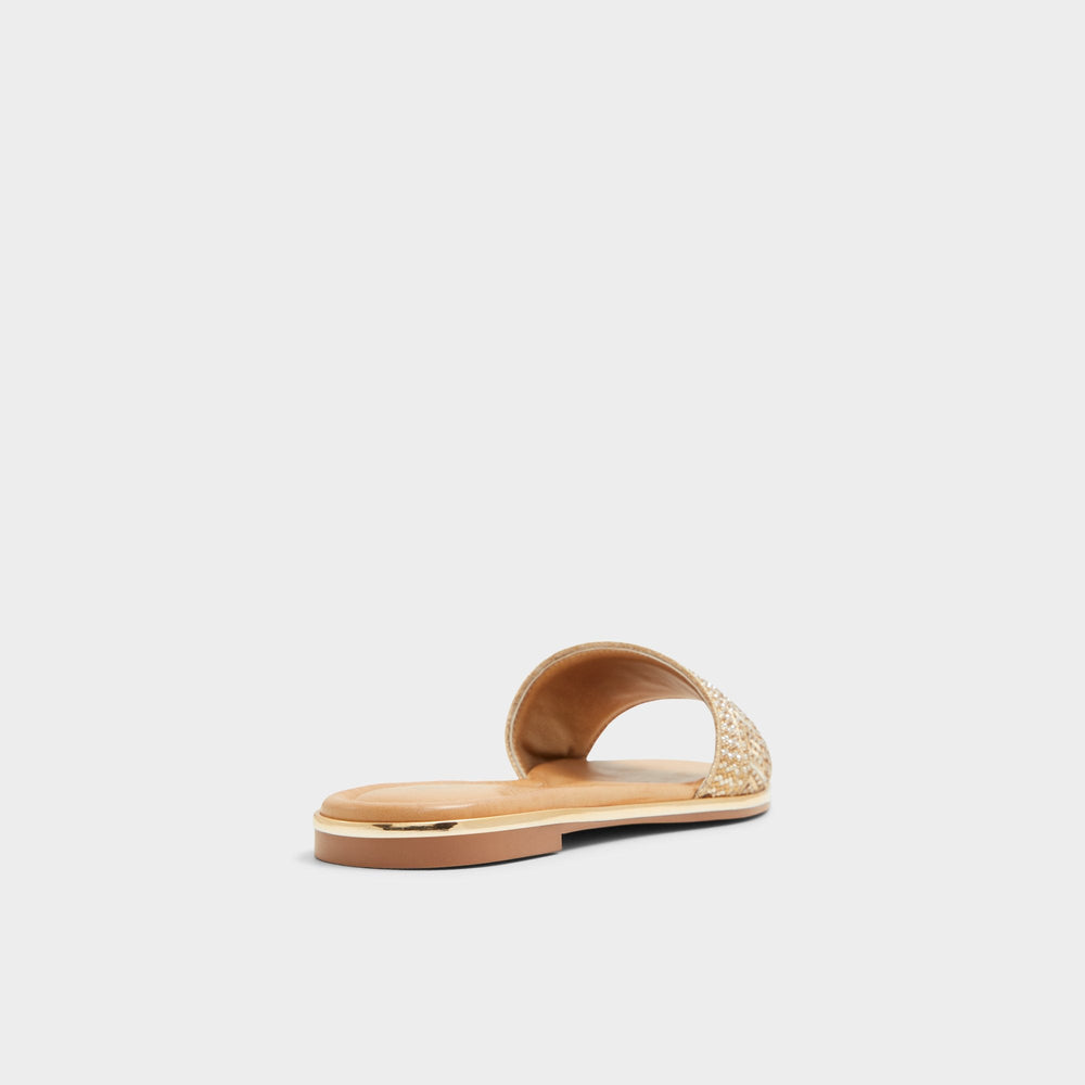Aldo Oceania in Gold 13747178 - Slide sandal