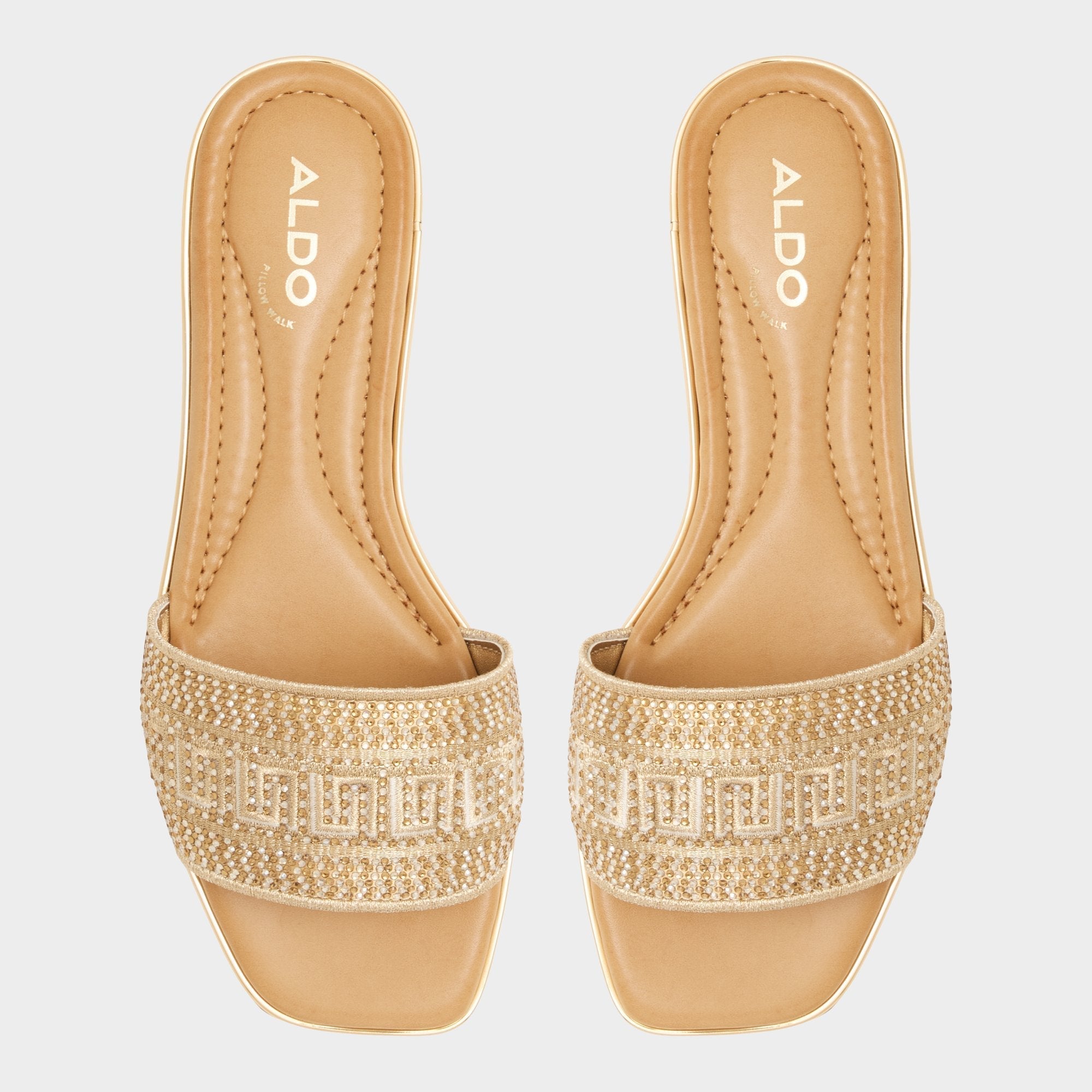 Aldo Oceania in Gold 13747178 - Slide sandal