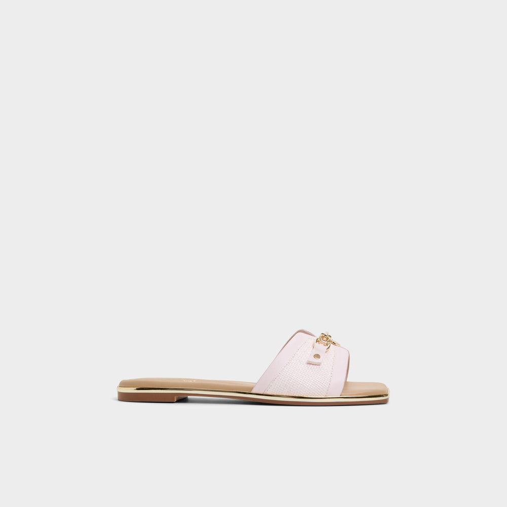 Aldo Alamassi Light Pink Women's Flats - Slide sandal