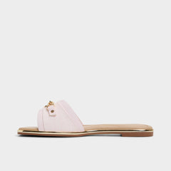 Aldo Alamassi Light Pink Women's Flats - Slide sandal