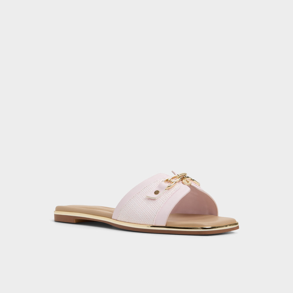 Aldo Alamassi Light Pink Women's Flats - Slide sandal