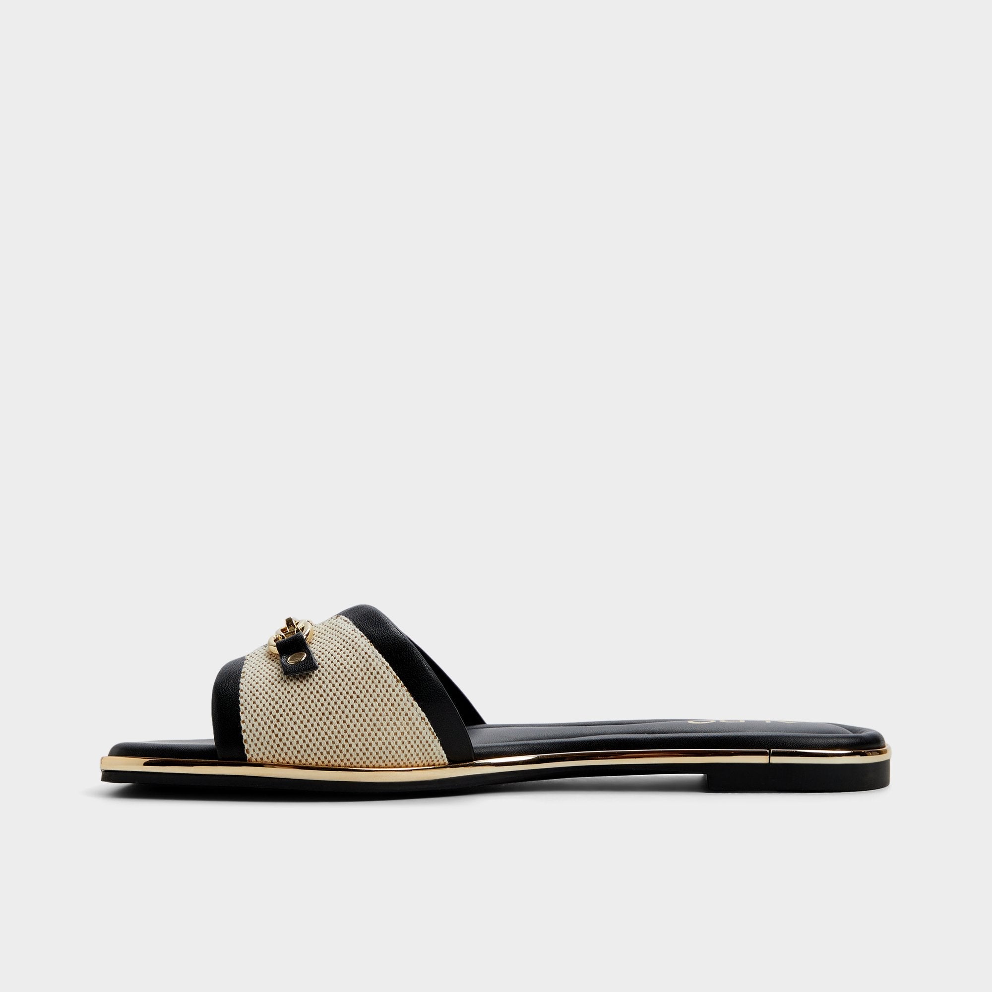 Aldo Alamassi Natural Women's Flats - Slide sandal