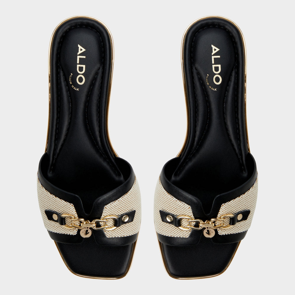 Aldo Alamassi Natural Women's Flats - Slide sandal