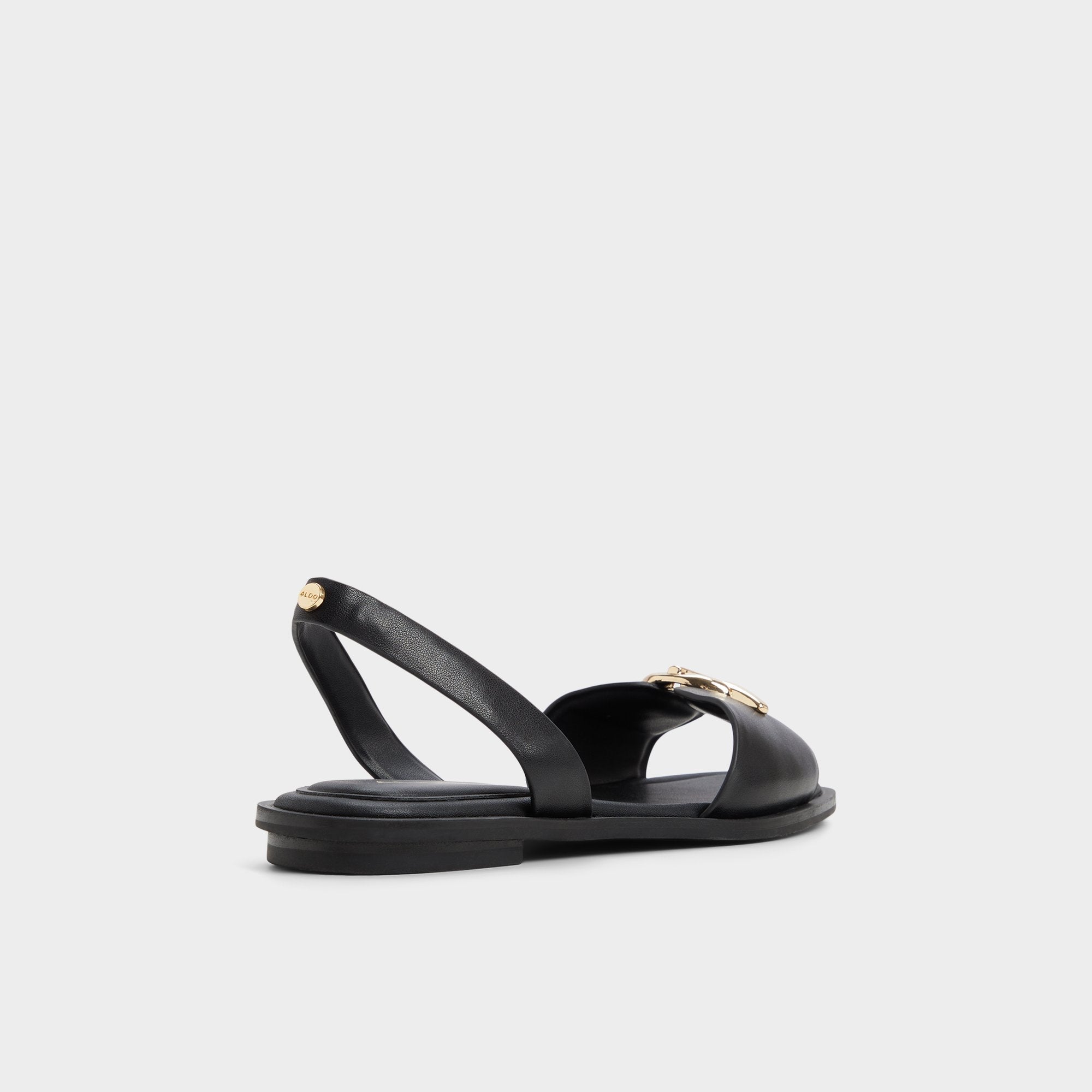 Aldo Goassi Black Women's Flats - Flat sandal
