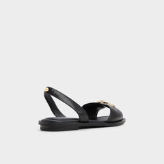 Aldo Goassi Black Women's Flats - Flat sandal
