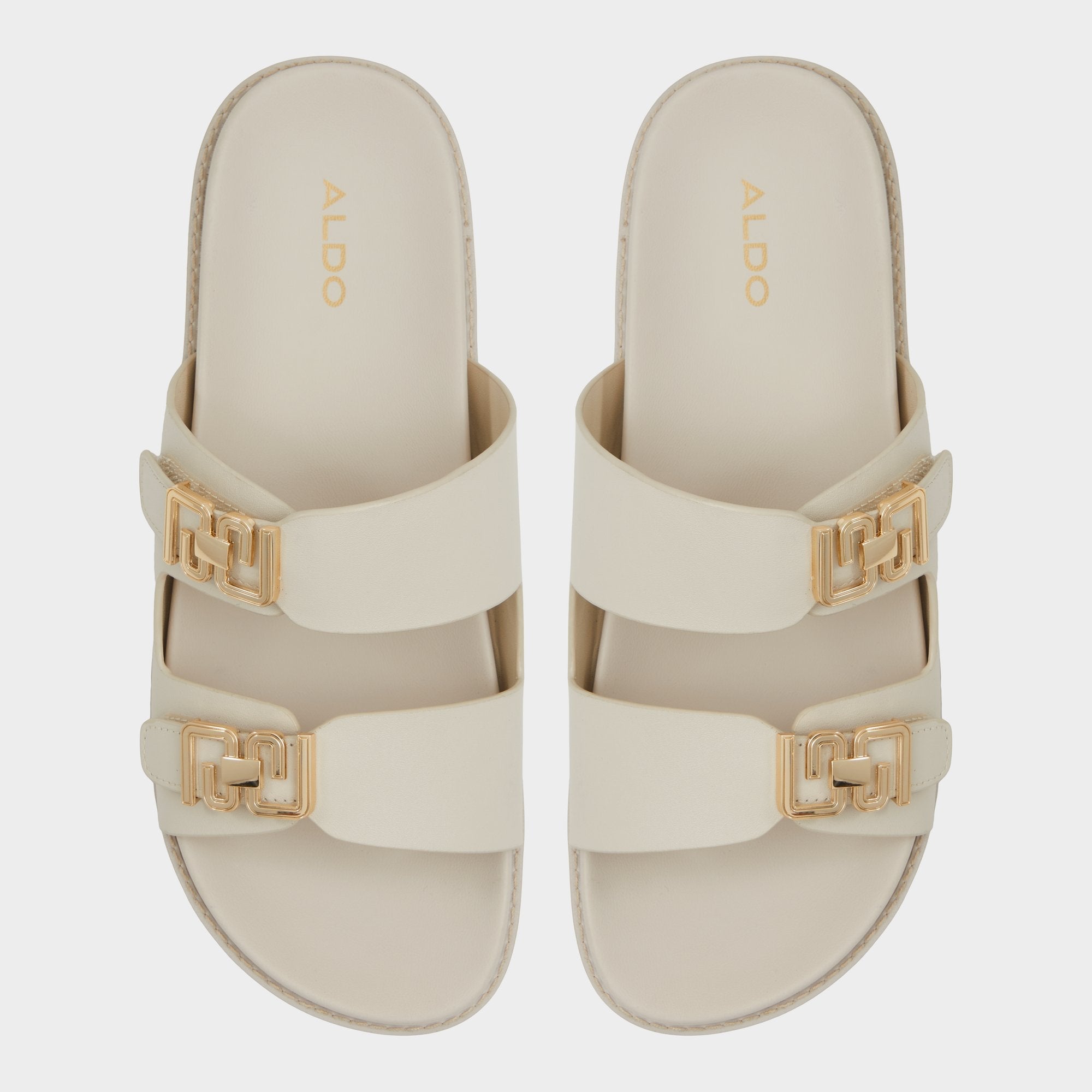 Aldo Alessie Other White Women's Footbed sandals - Footbed sandal, Footbed sandal