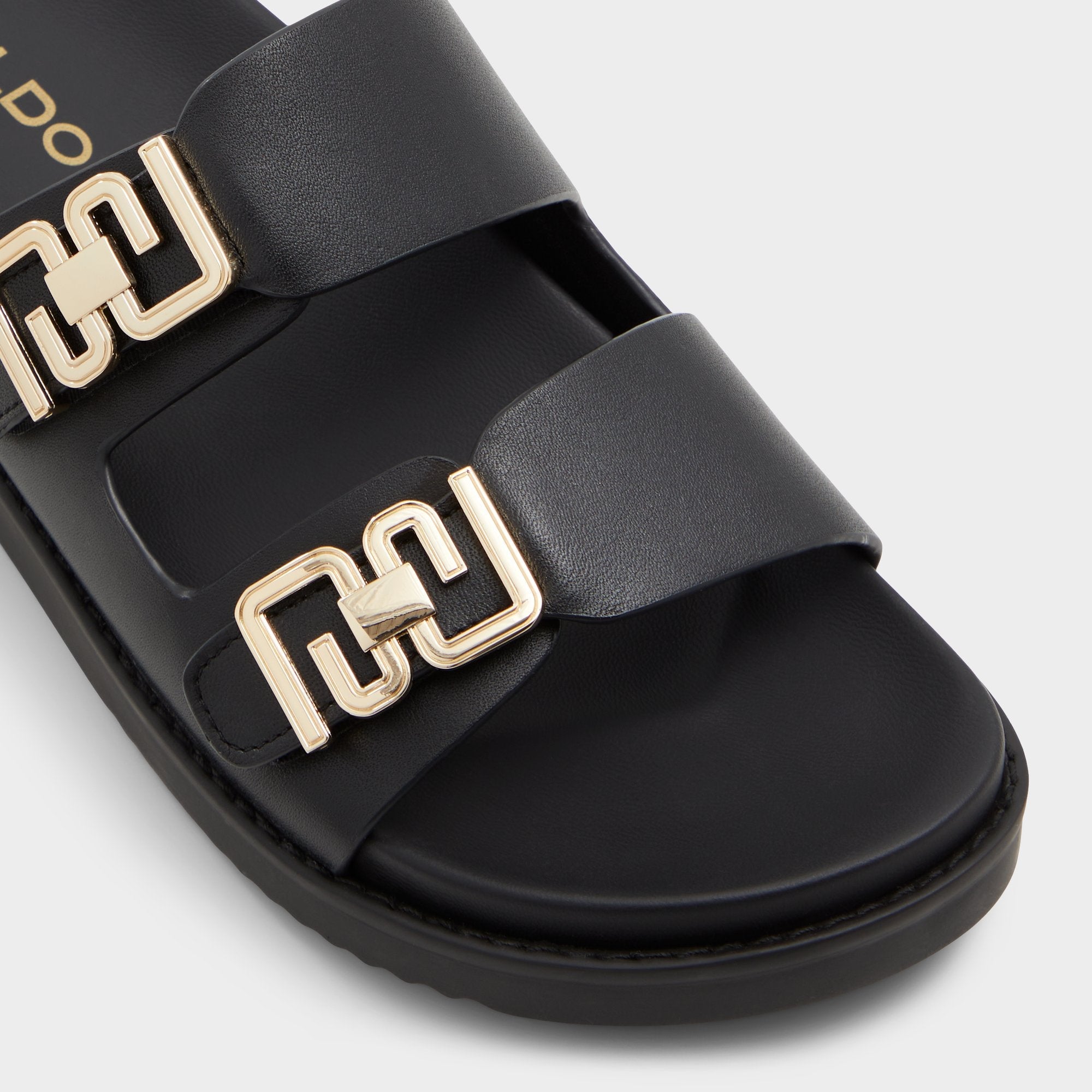 Aldo Alessie Black Women's Footbed sandals - Footbed sandal, Footbed sandal