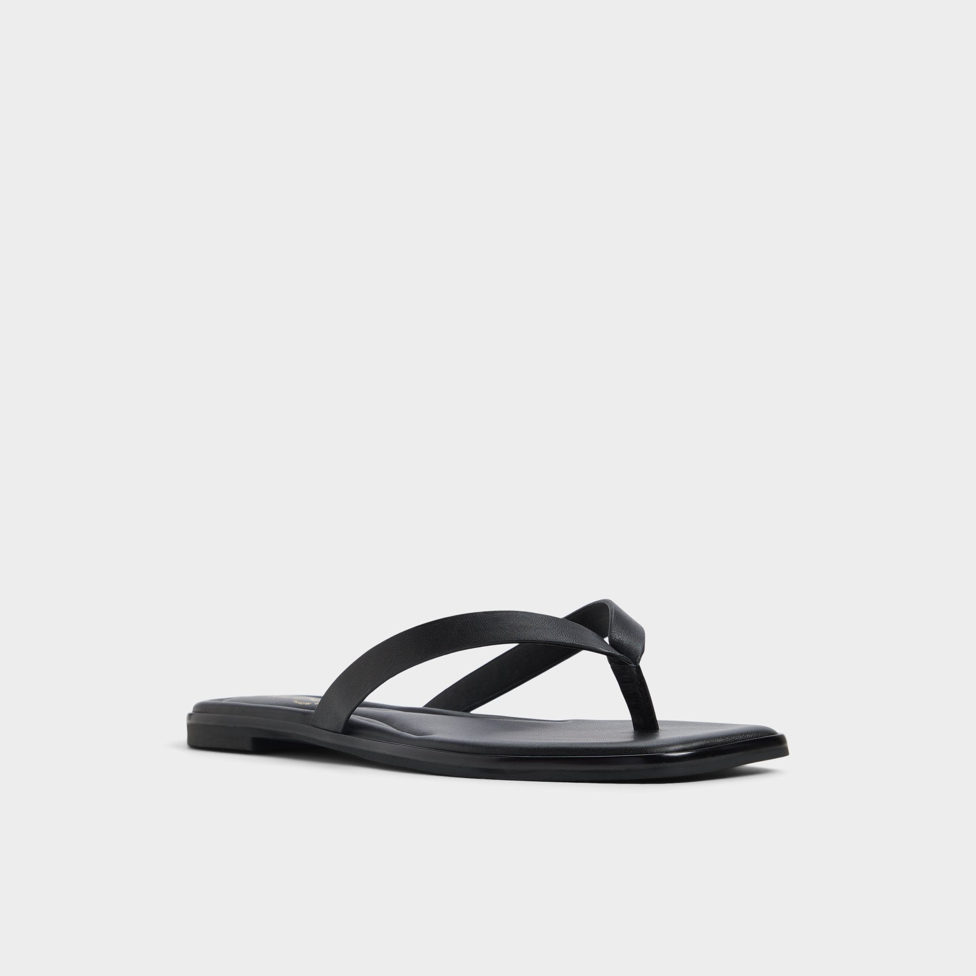 Aldo Theao Black Women's Flats - Flip flop