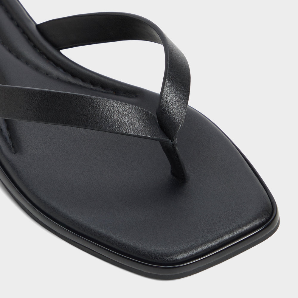 Aldo Theao Black Women's Flats - Flip flop