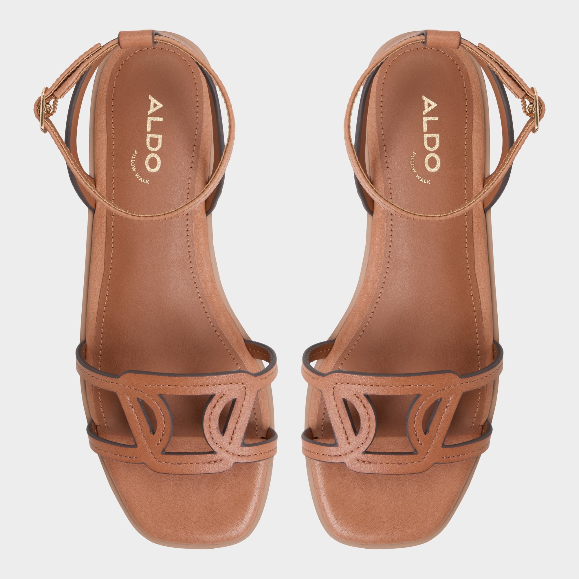 Aldo Greengrove Medium Brown Women's Flats - Flat sandal