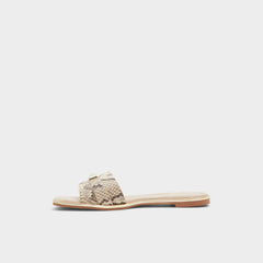 Aldo Darine Natural Women's Flats - Slide sandal