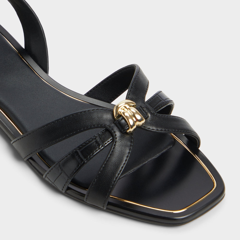 Aldo Marassita Black Women's Slingbacks - Flat sandal