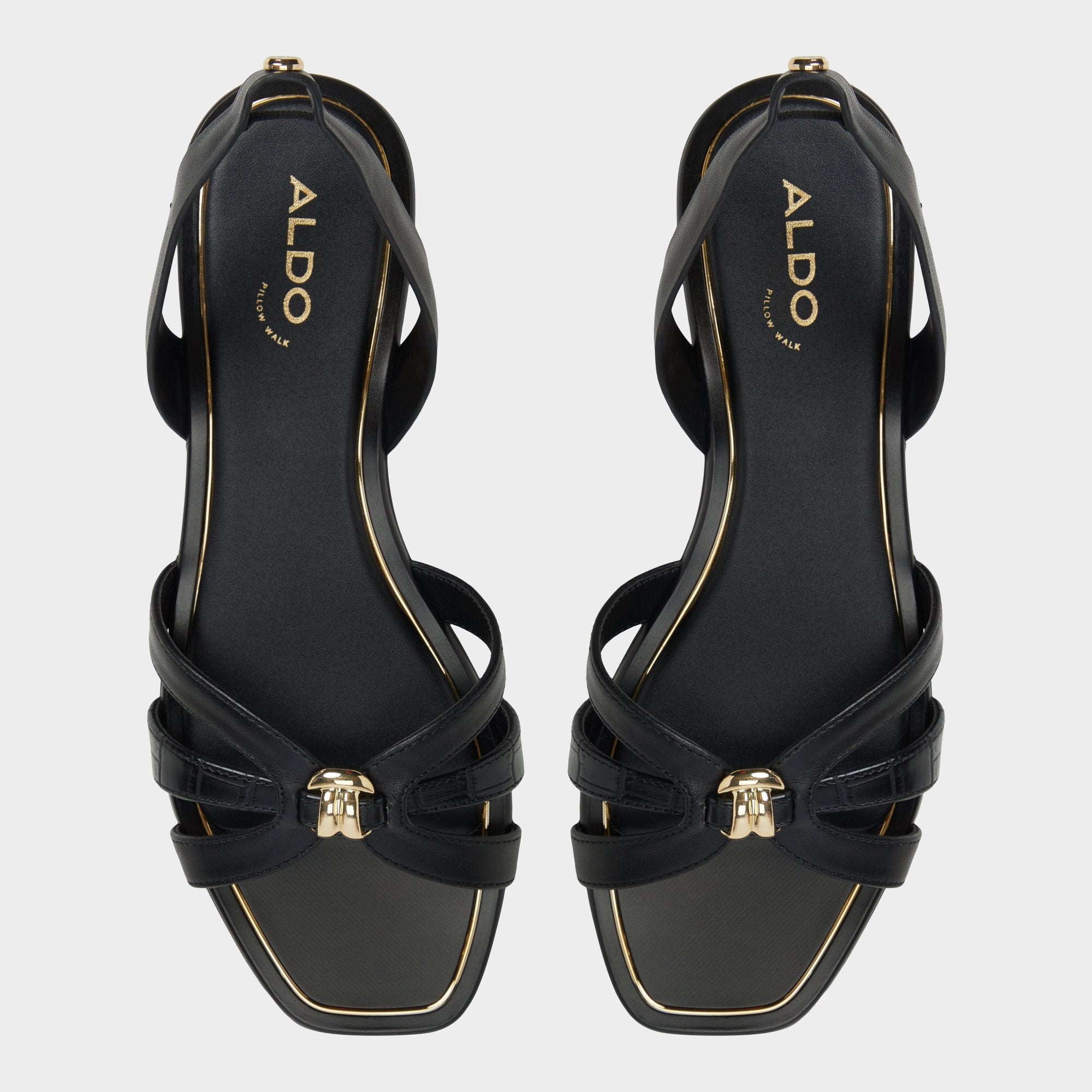Aldo Marassita Black Women's Slingbacks - Flat sandal