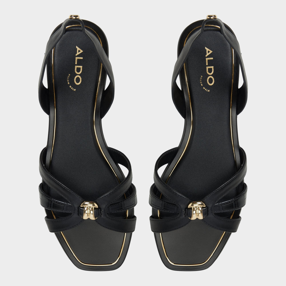 Aldo Marassita Black Women's Slingbacks - Flat sandal