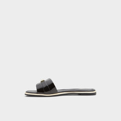 Aldo Darine Black Women's Flats - Slide sandal