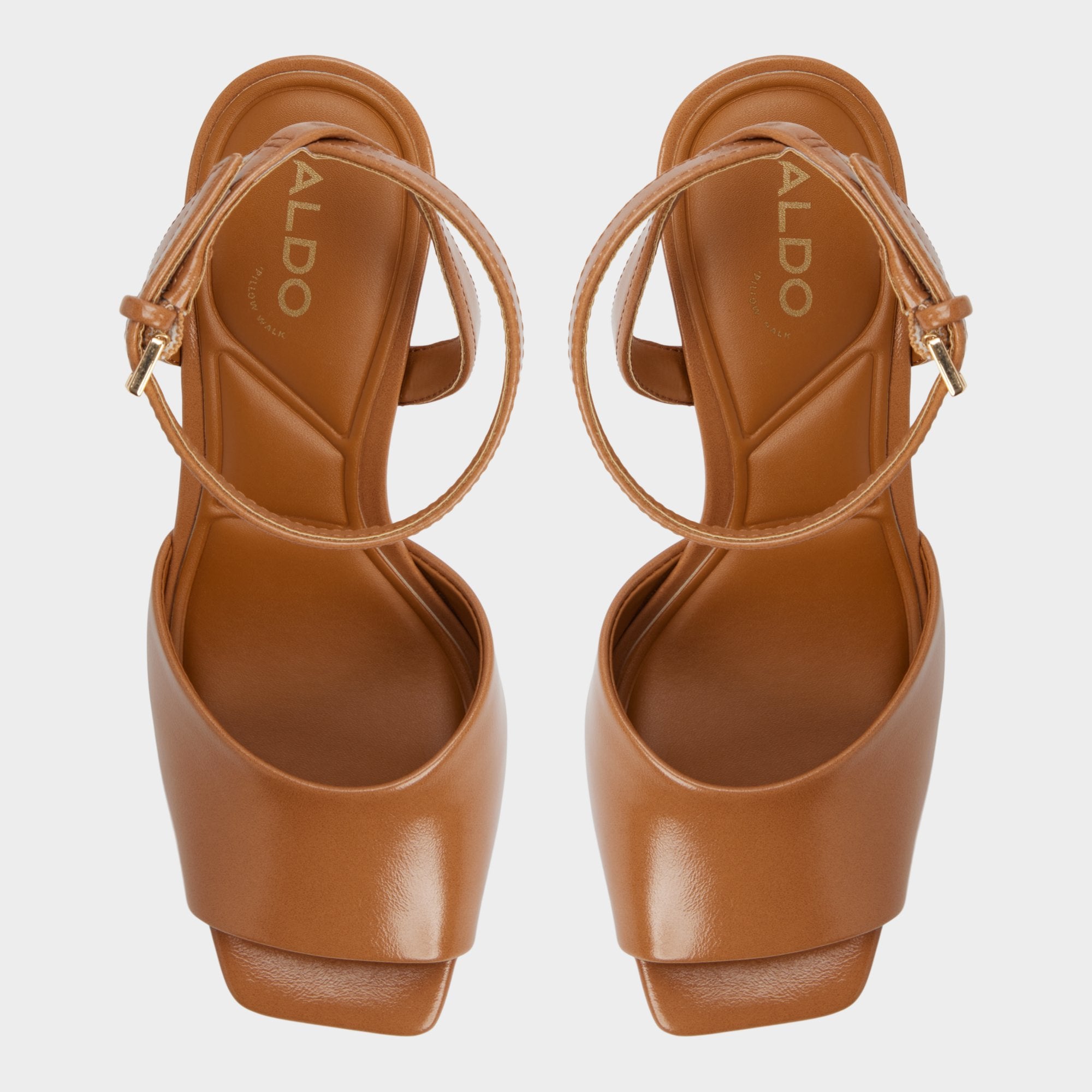 Aldo Kaiasien in Tan - Heeled sandal, Stiletto heel