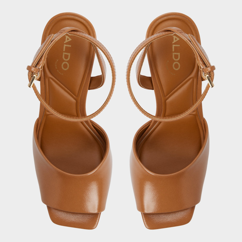Aldo Kaiasien in Tan - Heeled sandal, Stiletto heel