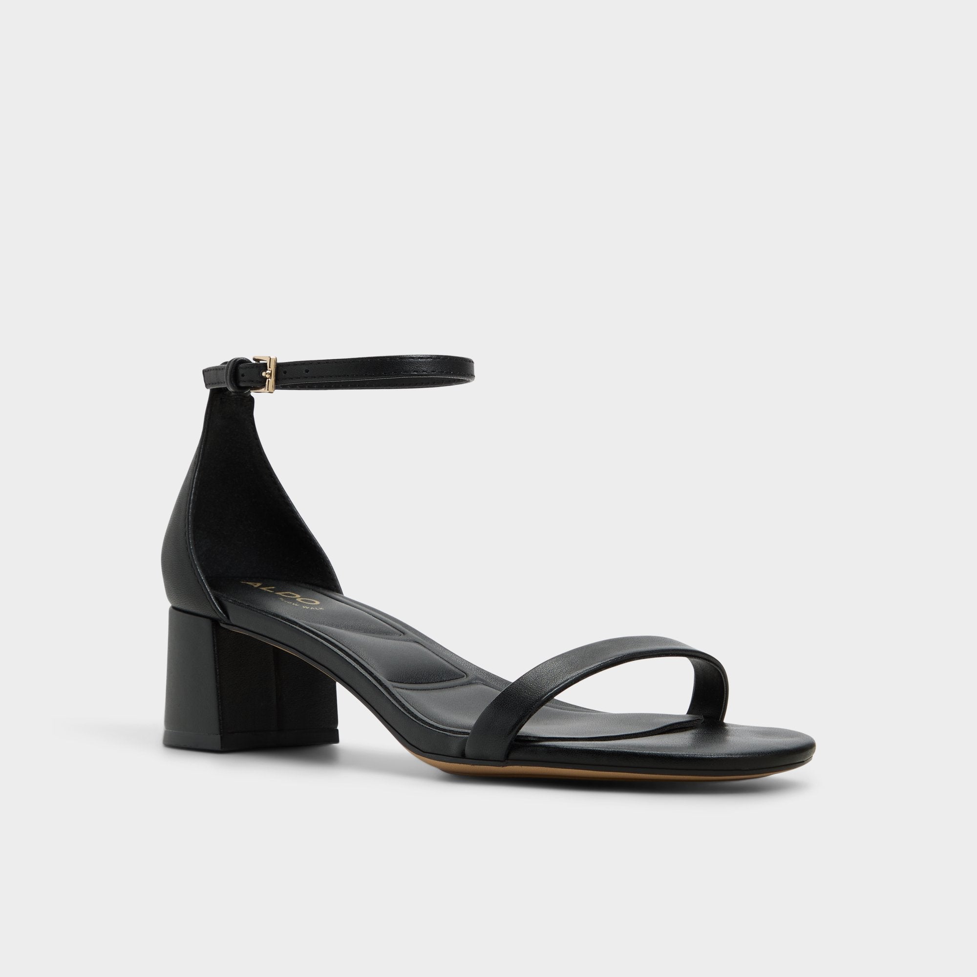 Aldo Calliope Black Women's Block heels - Heeled sandal, Block heel