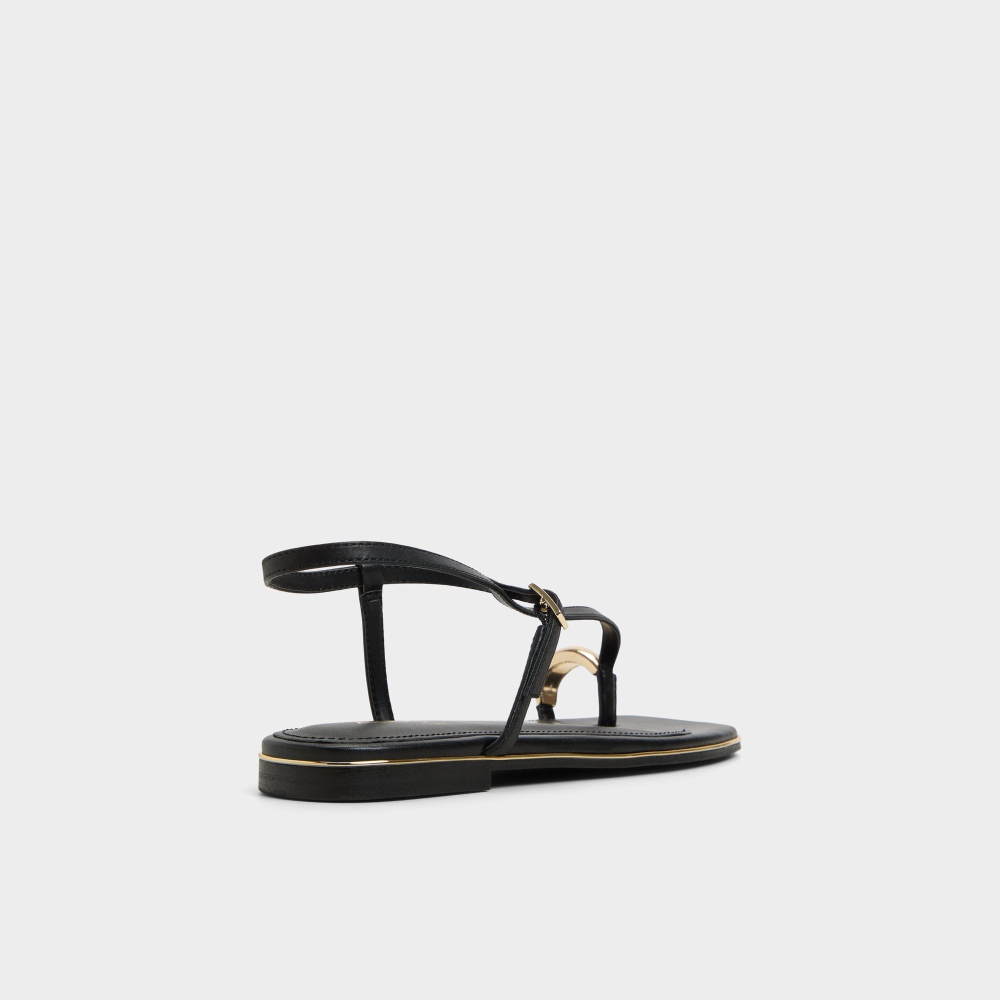 Aldo Jomalina Black Women's Flats - Strappy flat sandal