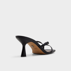Aldo Gannever Black Women's Thong Sandals - Heeled flip flop, Stiletto heel