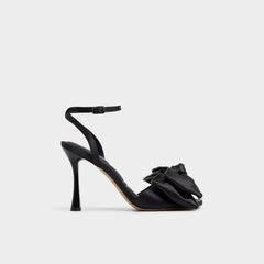 Aldo Tinsel in Black - Strappy heeled sandal, Stiletto heel