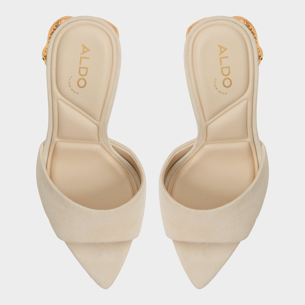 Aldo Seashella Bone Women's Heeled mules - Heeled mule