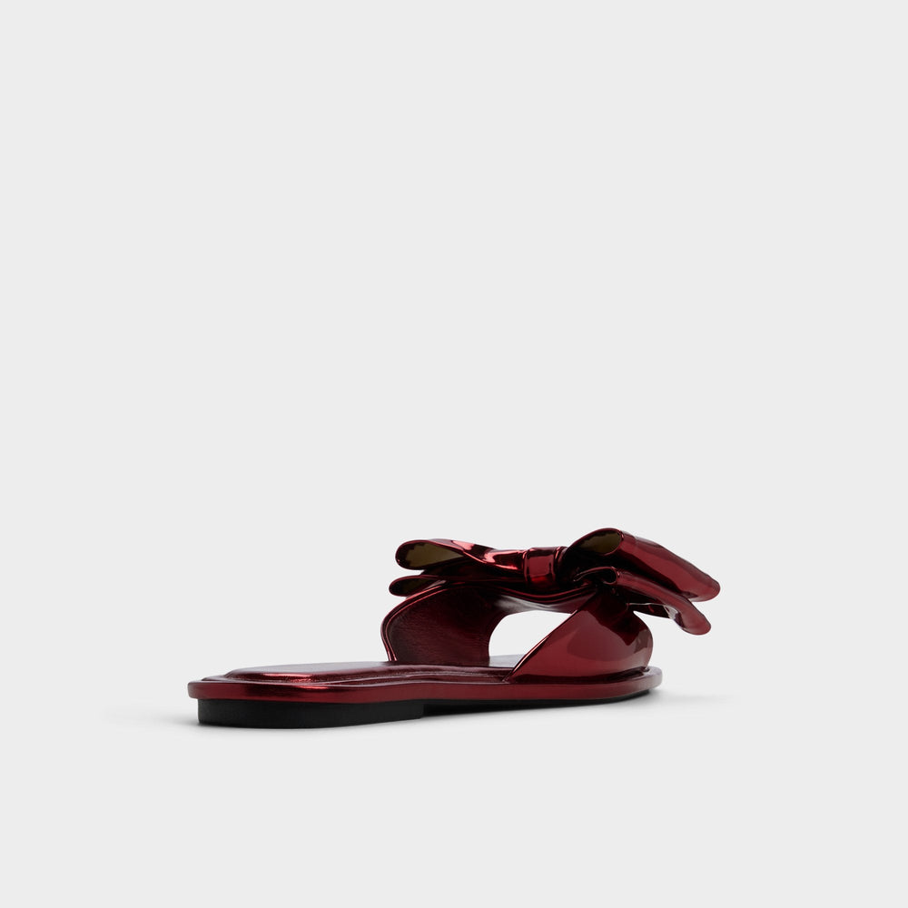 Aldo Bowetta in Medium Red - Slide sandal