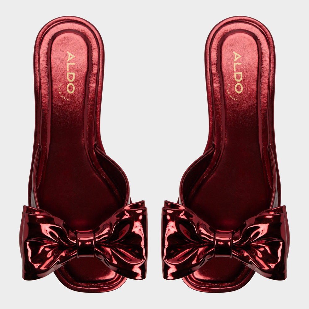Aldo Bowetta in Medium Red - Slide sandal