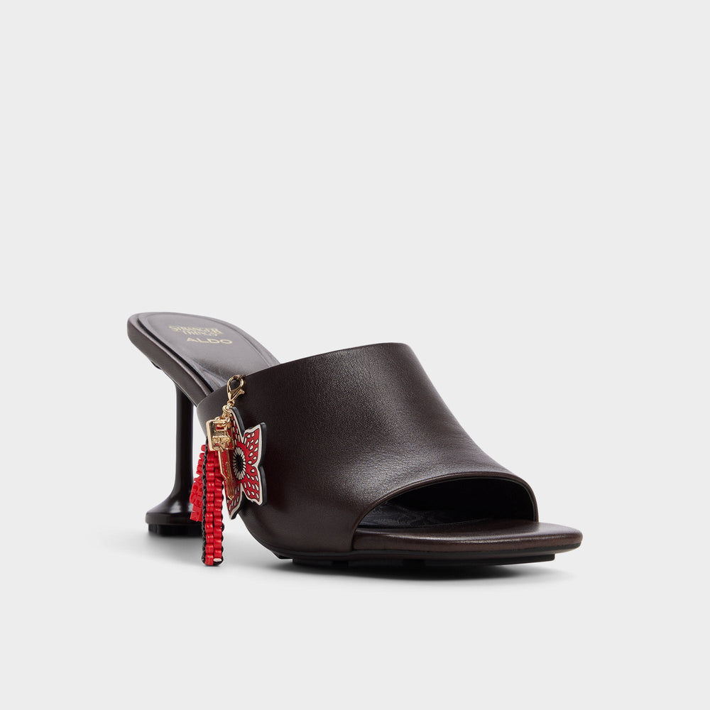 Aldo Demogorgon in Dark Brown - Women's heeled mule