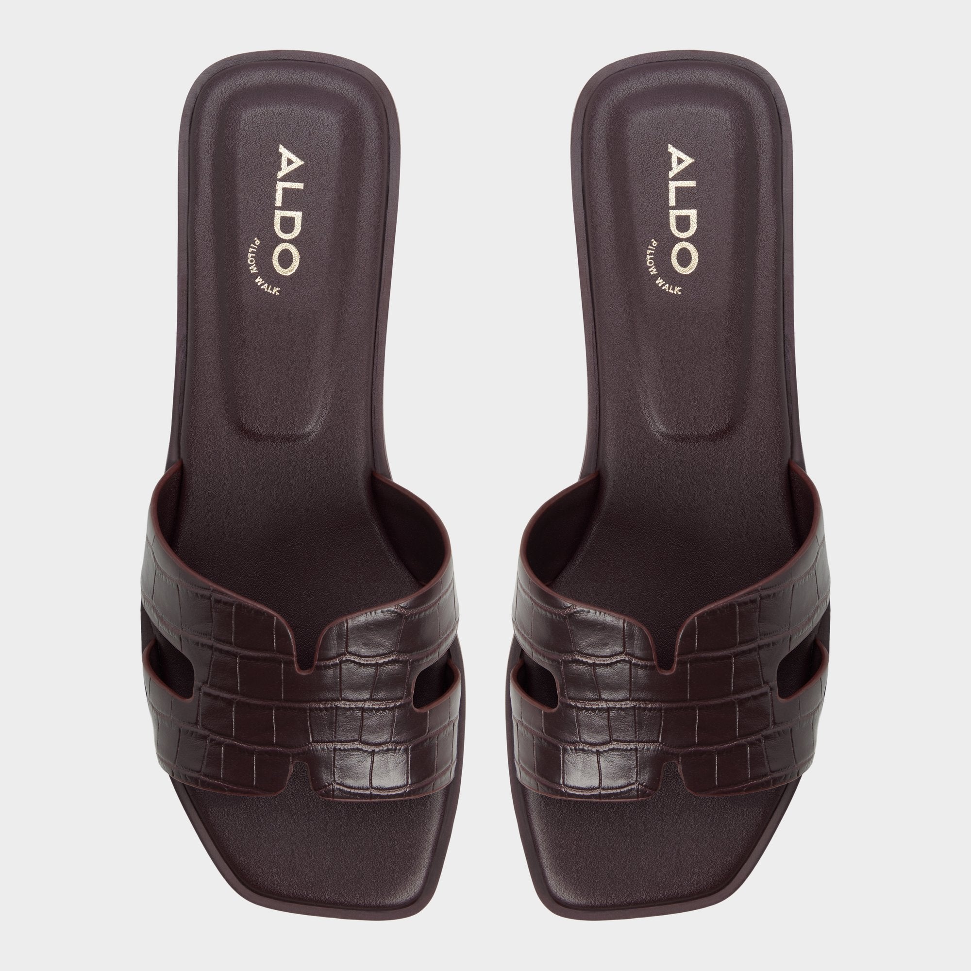 Aldo Itsandal in Bordo - Slide sandal